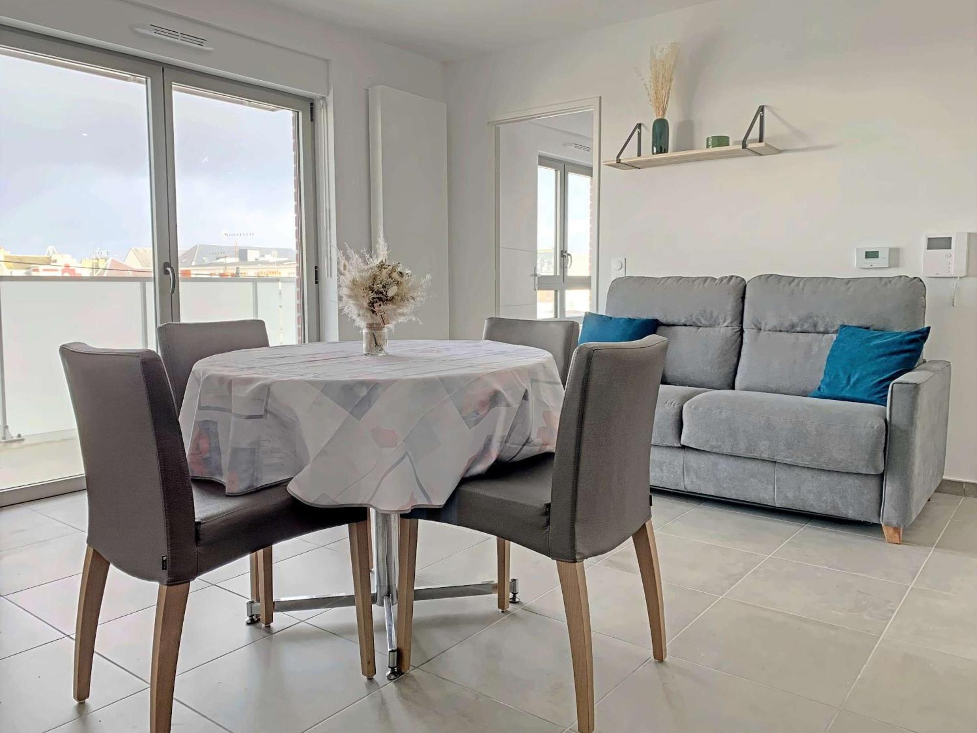Superbe T2 A Berck-Plage - Balcon, Parking Prive Et Acces Plage - Fr-1-646-36 Eksteriør billede